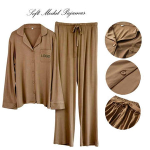 ملابس نوم نسائية محبوكة Women's Soft Knitted
