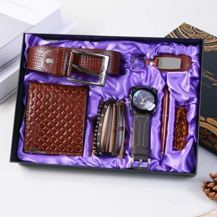 Watch Wallet Belt Bracelet Keychain Box Rosary for Men 
