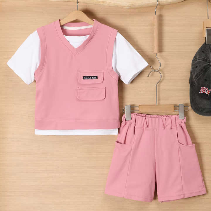 Custom high quality summer boys short sleeve jacket. 