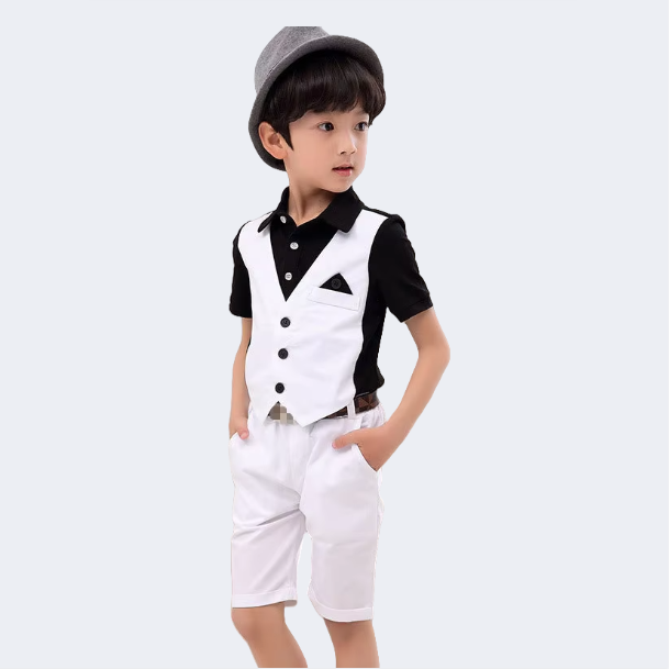 New Arrival Black Kids Stripe 