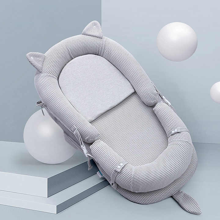 3D Breathable Mesh Baby Bed 