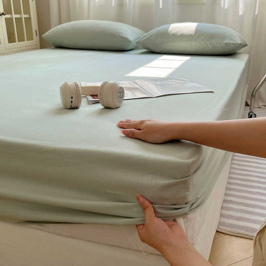 Simple Solid Color Ultra Breathable Sheet 
