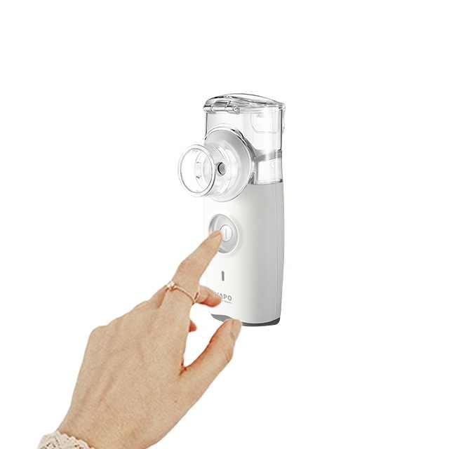 مبخرات معتمدة من قبل ROHS قابلة لإعادة الشحن محمولة باليد للاستخدام الطبي المنزلي بخاخات أطفال جديدة مصنعةROHS Certified Rechargeable Handheld Nebulizers for Home Medical Use New Baby Nebulizer Manufacturer