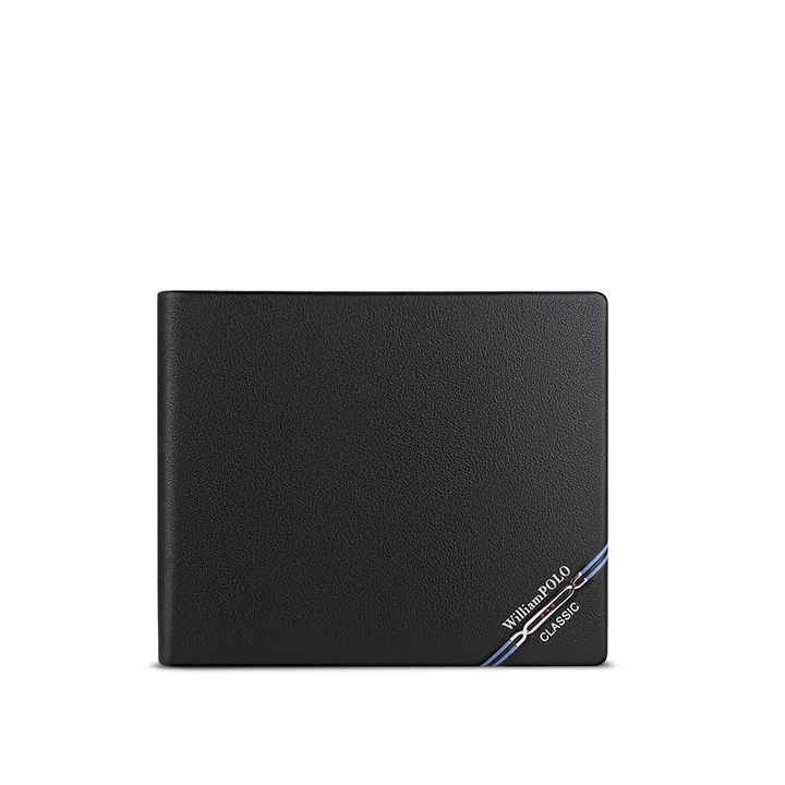 Best Selling Black Simple Men's RFID Blocking 