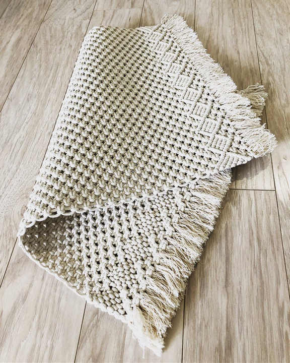 Kitchen Boho Decor Reversible Tablecloth 