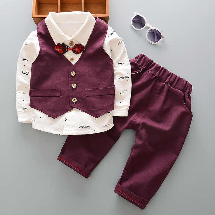 Big Sale on Kids Casual Suits, 3 Piece Jacket Set 