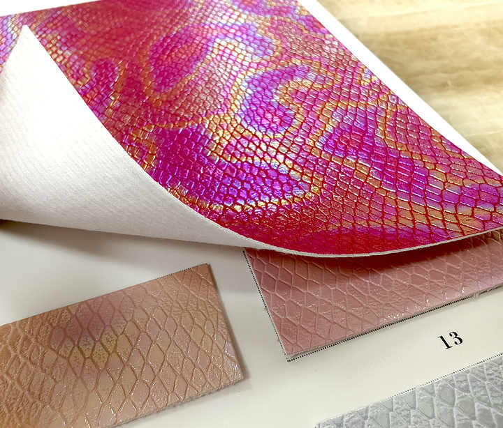 PU Leather Fabric for Home Textile 
