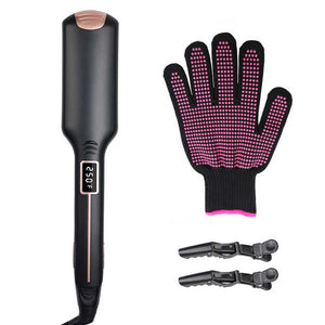 Infrared Wide Professional LCD Hair Straightener 