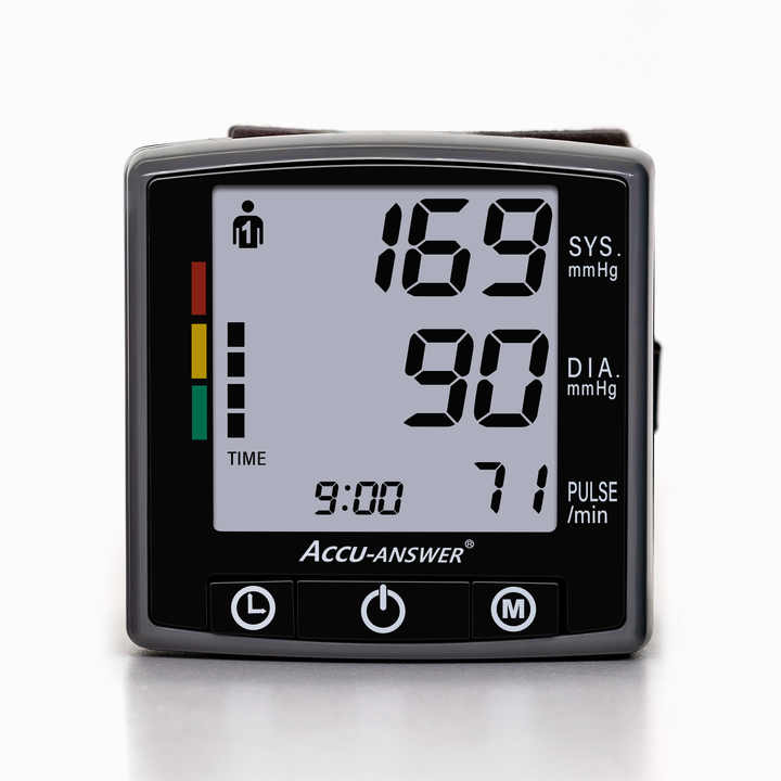 Automatic Wrist Blood Pressure Monitor OEM ODM LCD 