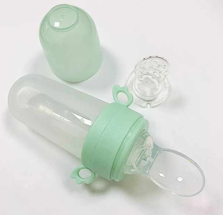 Baby Products 2022 Baby Tilt Feeding and Nursing Other Baby Feeding Products Baby Bottle 40ml Silicone Feeding Spoon 