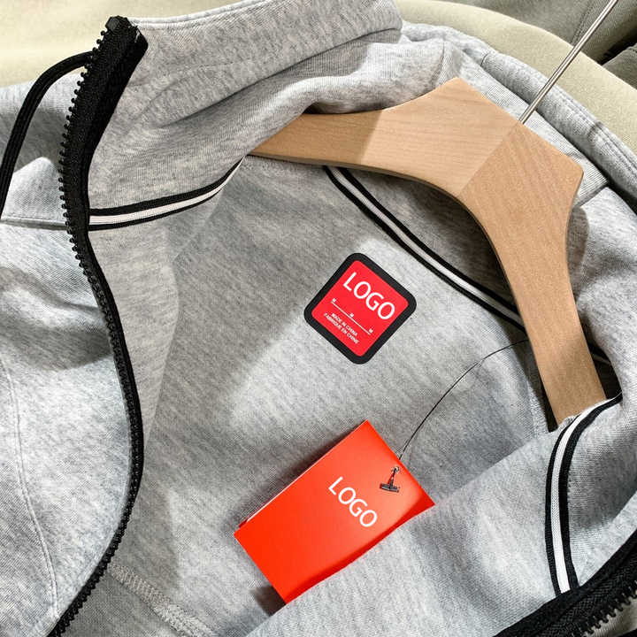 Men's Full Zip Hoodie. New Tech OEM Wholesale Custom 