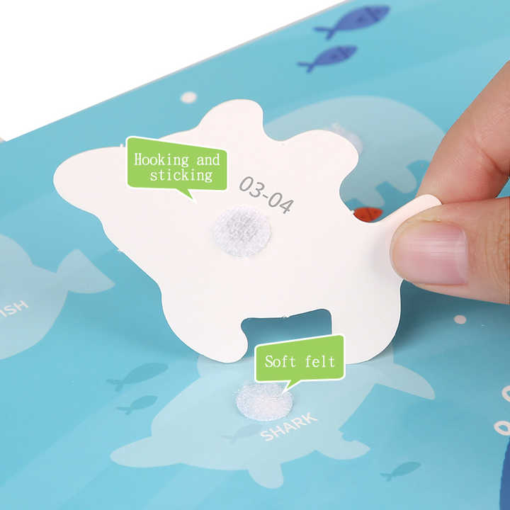 Educational games quiet book 