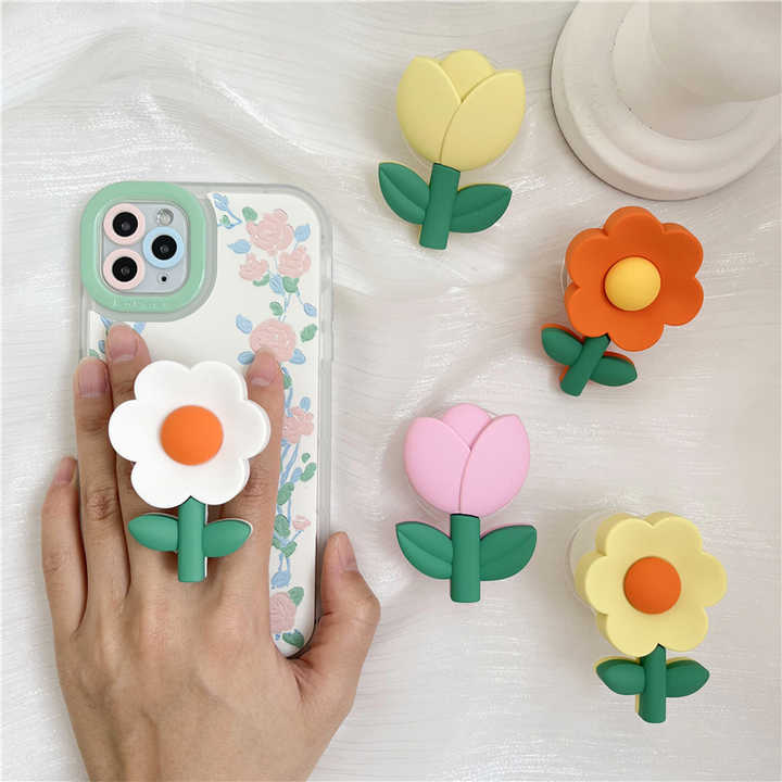 Great Offer Pure Color Shape Griptok Wholesale Retractable Rotating Design 