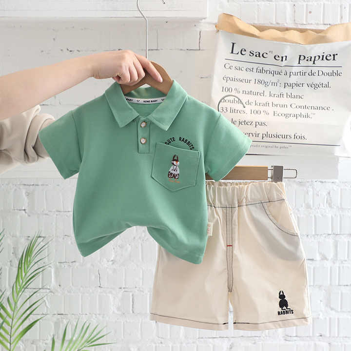 Handsome Summer Toddler Boys Clothing Sets 