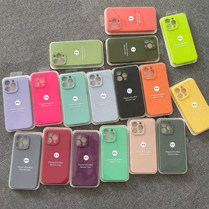 التخصيص السائل سيليكون جراب هاتف فوندا دي Silicona الفقرة TelCustom Liquid Silicone Phone Case Funda De Silicona Para Telefono With Packaging