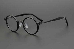 Handmade Wholesale Titanium Acetate Eyeglasses Frame 