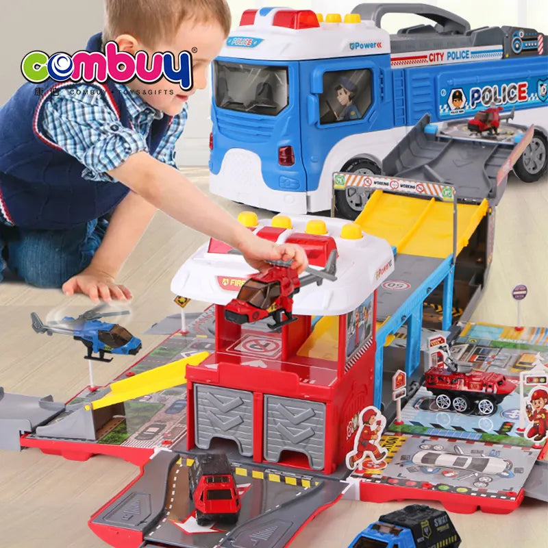 Entertainment games parking container 