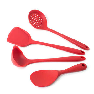Cookware Set 4 Pieces Silicone Utensils 