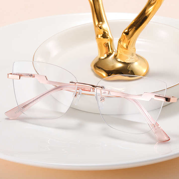 Women's Metal Optical Glasses 