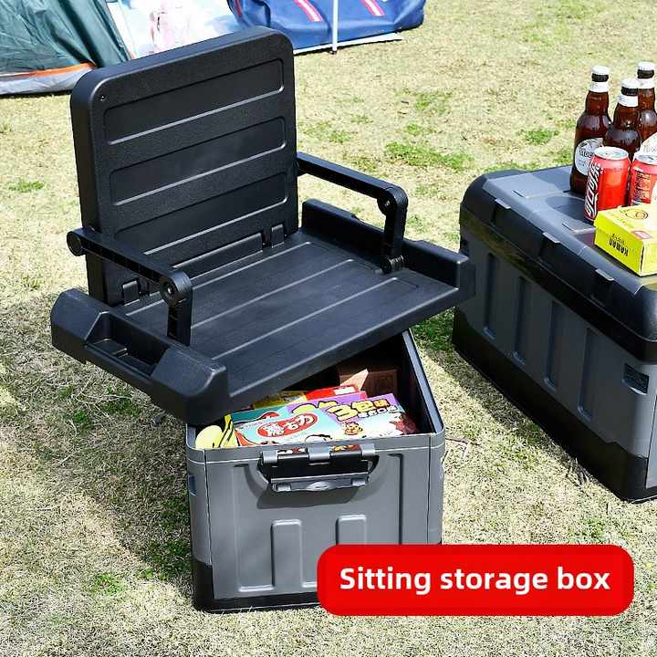 منظم بلاستيكي بسعة كبيرة للتخييم -Large Capacity Outdoor Camping