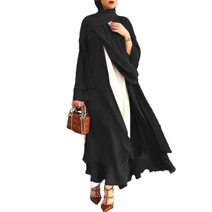 Turkish colored abaya