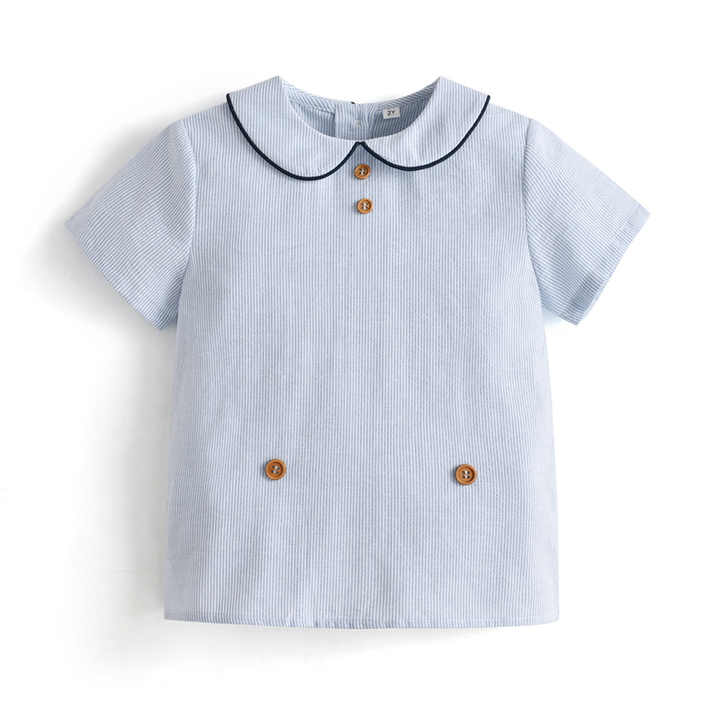 Baby Boy Clothes Children Clothing Outfits New Baby Clothes Set, Striped Shirt - 