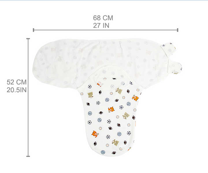 100% Pure Cotton Baby Swaddle Set Wholesale 3 Pack 