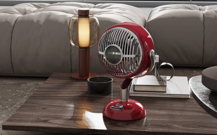 Wholesale Portable Mini Desktop Fan with Night Light. 