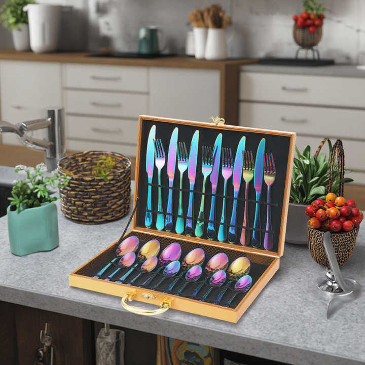 صندوق هدية أدوات مائدة فضية ,Silverware Gift Box