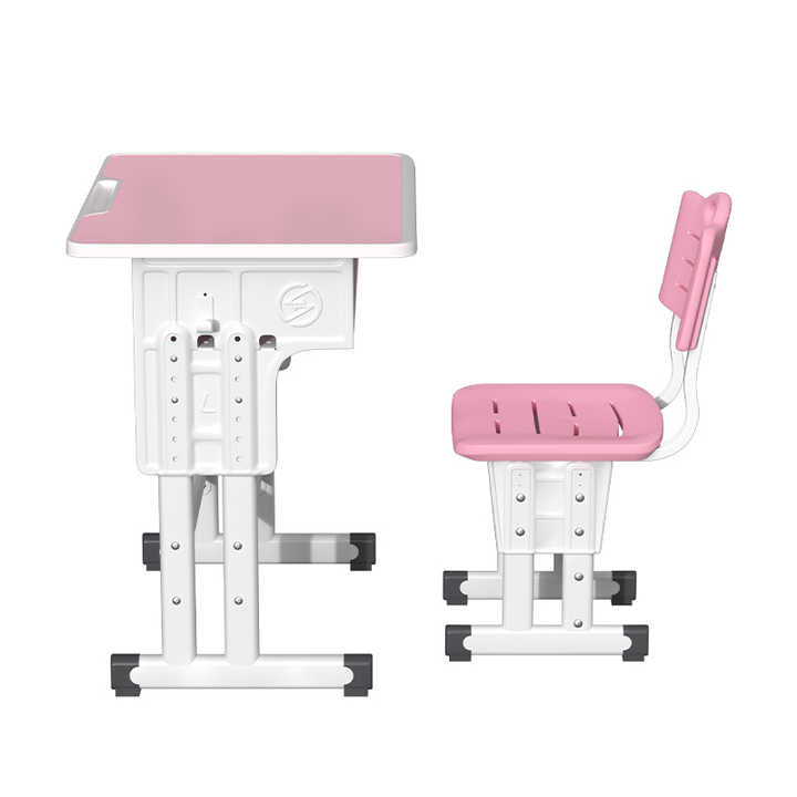 Wooden children's desk with chair 