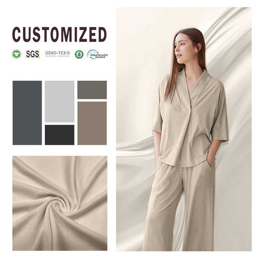 OEM&amp;ODM Factory OEKOTEX-Bamboo Fiber Fabric 