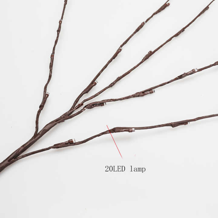Decorative lamp branches 