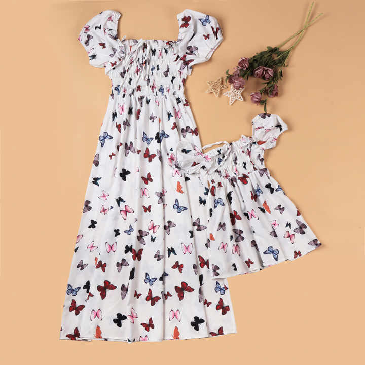 Mommy and Me Long Dress 