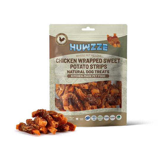 Sweet Potato Wedges Wrapped with Organic Chicken - Bowls &amp; Nutrients 