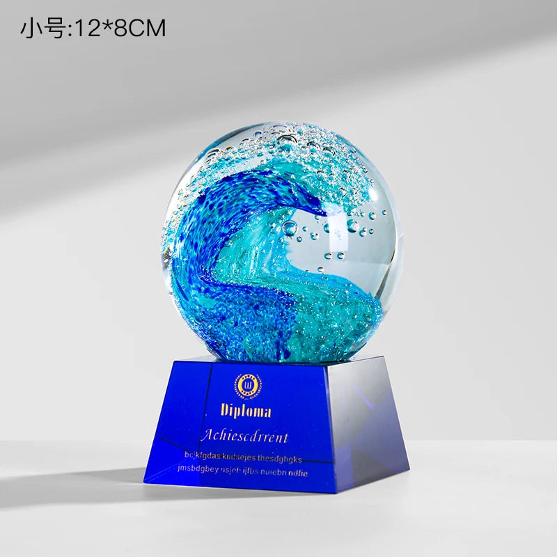 كأس كرة موجية فاخره