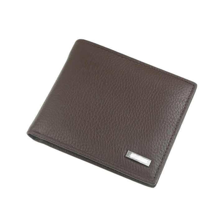 Men's Genuine Leather Wallet Large Capacity with ID Card 