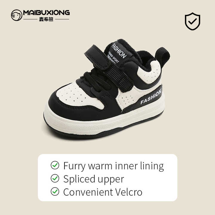 Boys' Boots Winter Shoes for Little Boys Casual Shoes for Girls Toddler Sneakers 