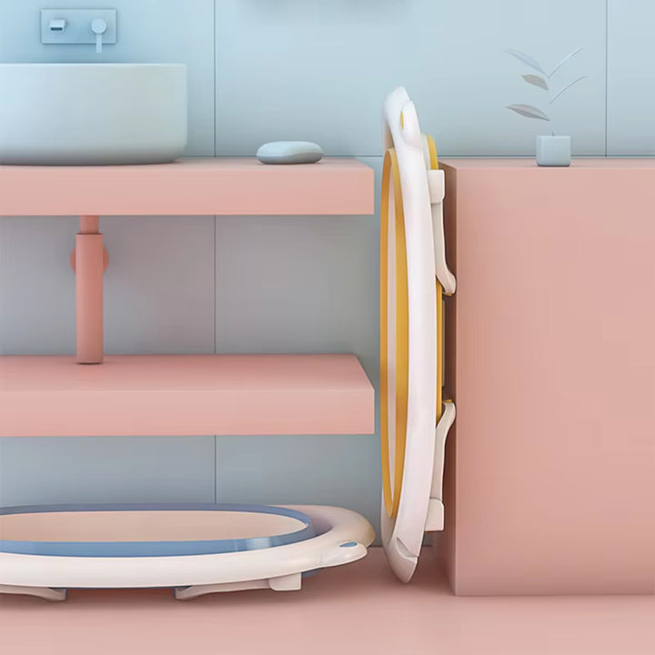 Hot Sale Newborn Foldable Plastic Body Wash Basin 