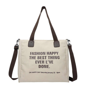 Elegant women's fabric bag 