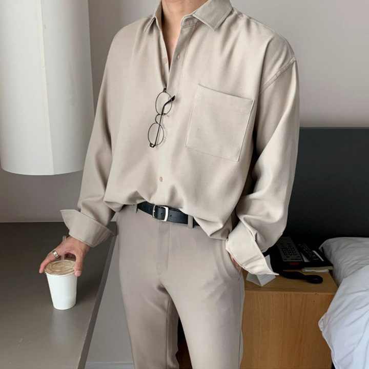 Men's casual shirts with sleeves 