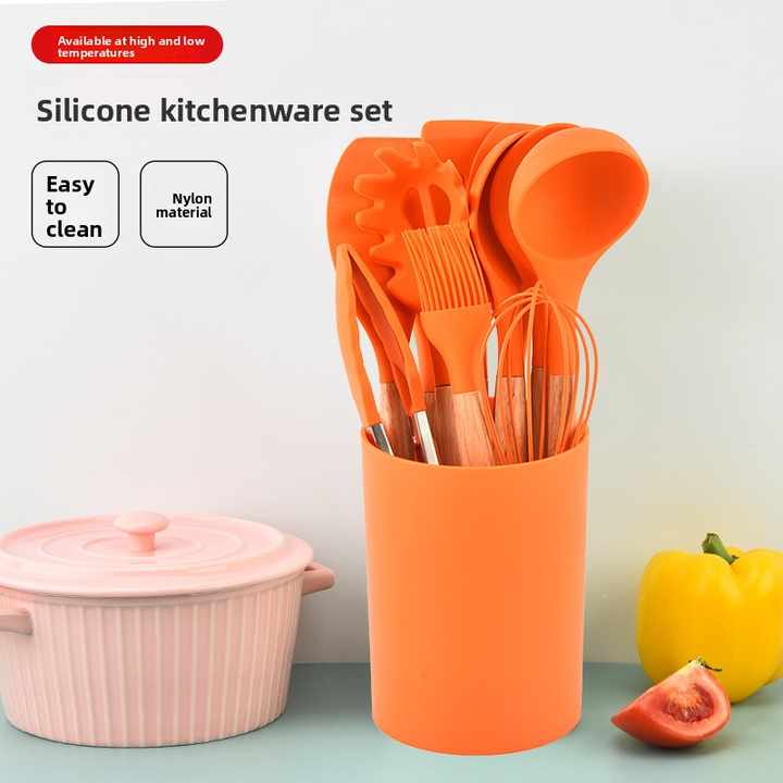 12-Piece Silicone Kitchen Utensil Set 