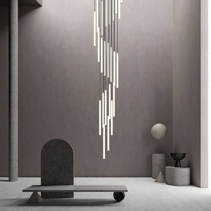 simple indoor lighting chandelier 