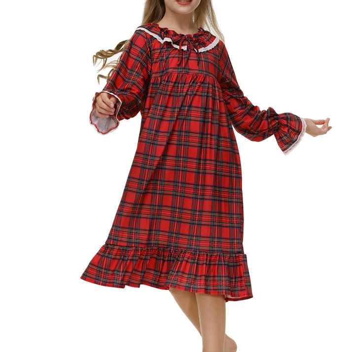 Girls' Cotton Nightgown
