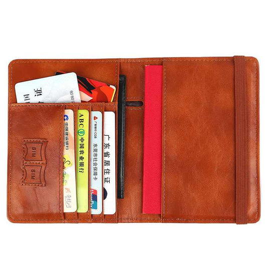 Custom Marble Passport Cover Travel Accessories RFID 