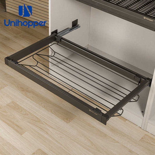 Mocha shoe rack