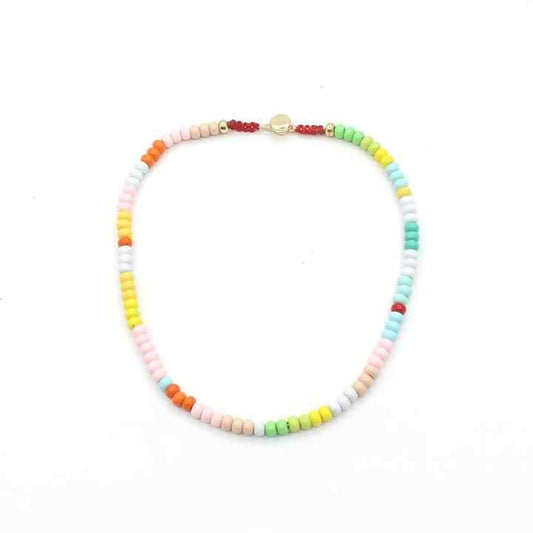 Children's Accessories Handmade Enamel Bead Star Necklace 