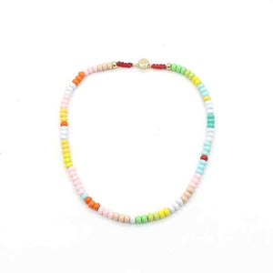 Children's Accessories Handmade Enamel Bead Star Necklace 