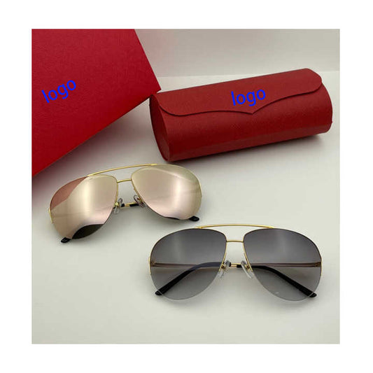 Luxury Fashion Designer Men's Sunglasses High Quality Women's Anti-Blue Ray Driving Sunglasses 