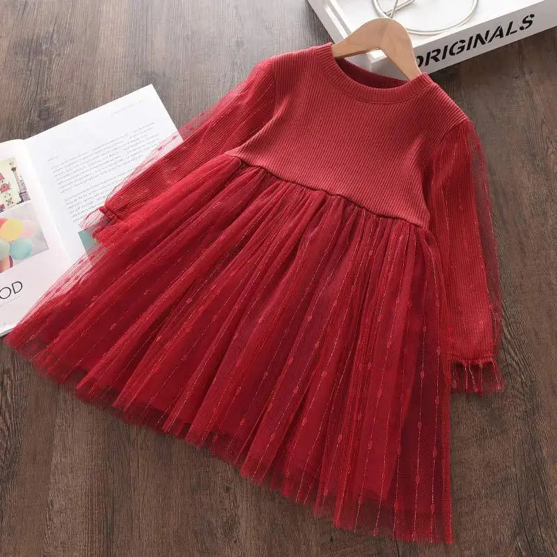 Princess Kids Party Dresses - Dress Kids Princess Kids for Girl Clothes 