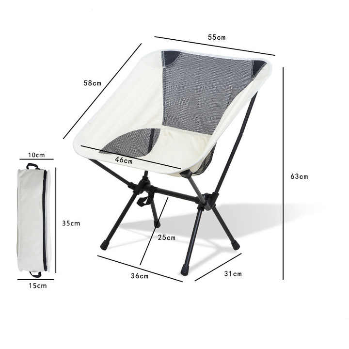 كرسي قمري قابل للطي وخفيف الوزن للبيع الساخن . Hot Sale Lightweight Folding Moon Chair Portable